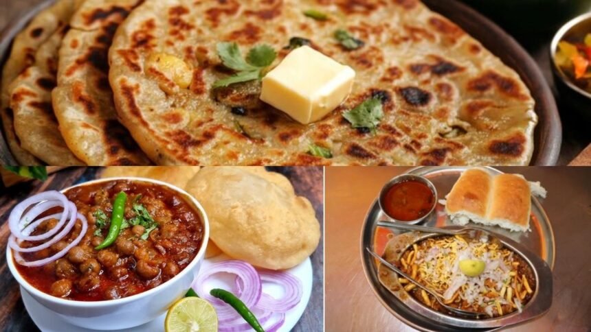 மிசால்,பராத்தா,சோலே பத்தூரே
