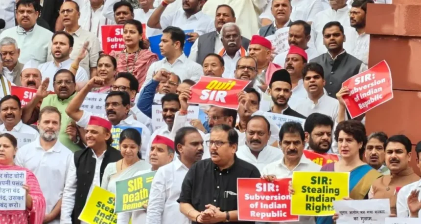 lok sabha adjourned