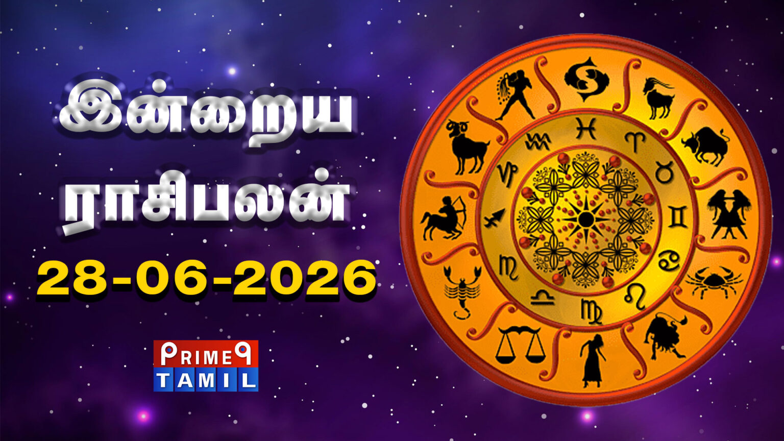 today rasi palan