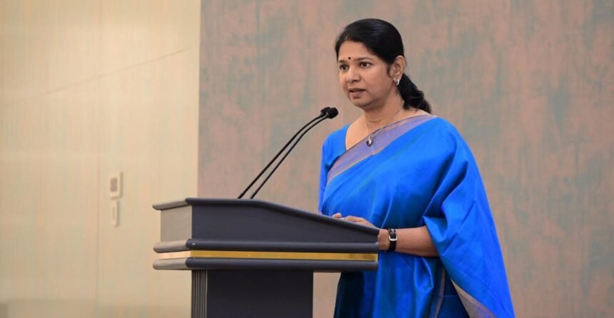 மக்களவை எம்பி கனிமொழி