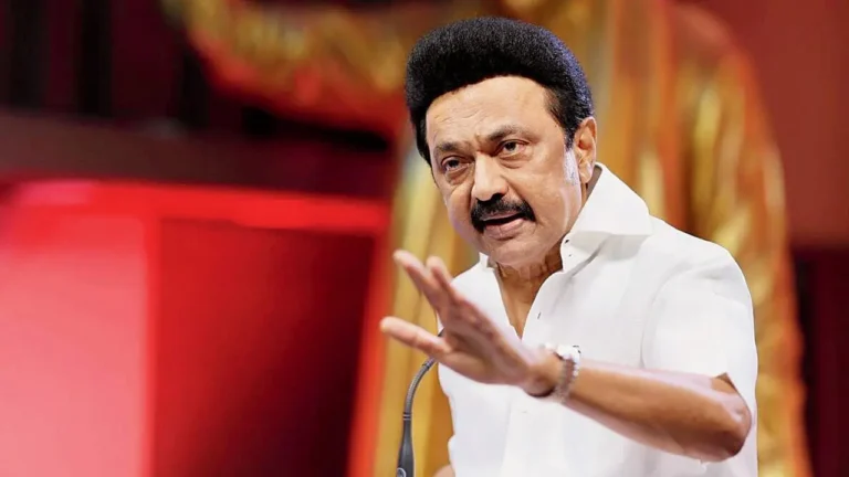 Tamilnadu CM MK Stalin