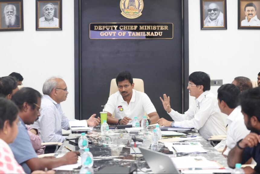 துணை முதல்வர் உதயநிதி ஸ்டாலின்