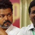 விசிக எம்.பி. ரவிக்குமார் - தவெக தலைவர் விஜய்