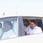 ஒரே காரில் ஓபிஎஸ் - செங்கோட்டையன் பயணம்