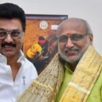 குடியரசு துணைத் தலைவர் சி.பி. ராதாகிருஷ்ணன் - தமிழக முதல்வர் மு.க. ஸ்டாலின் சந்திப்பு
