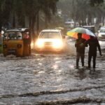 heavy rain