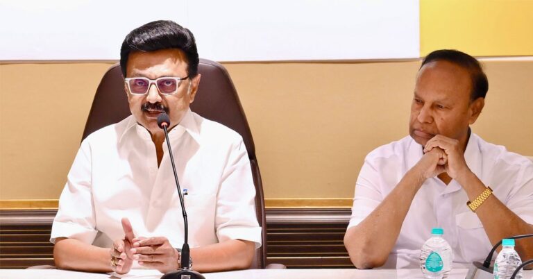 முதல்வர் மு.க.ஸ்டாலின்