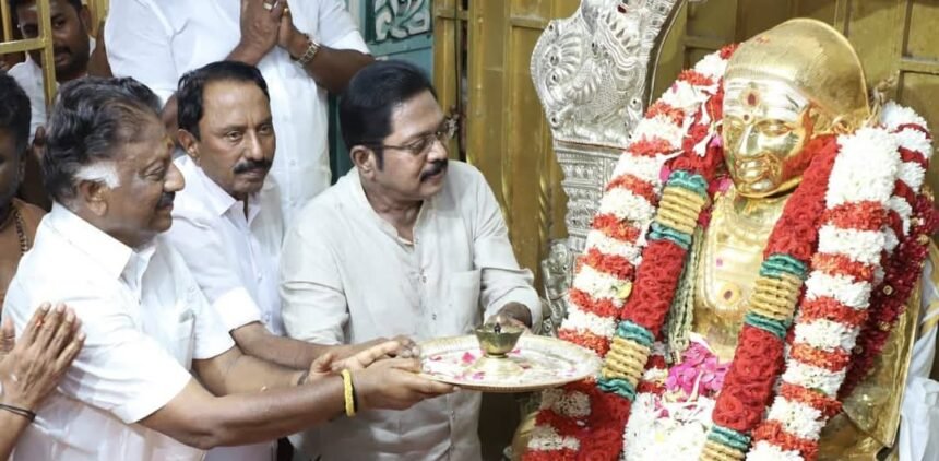 OPS, TTV Dhinakaran, K A Sengottaiyan