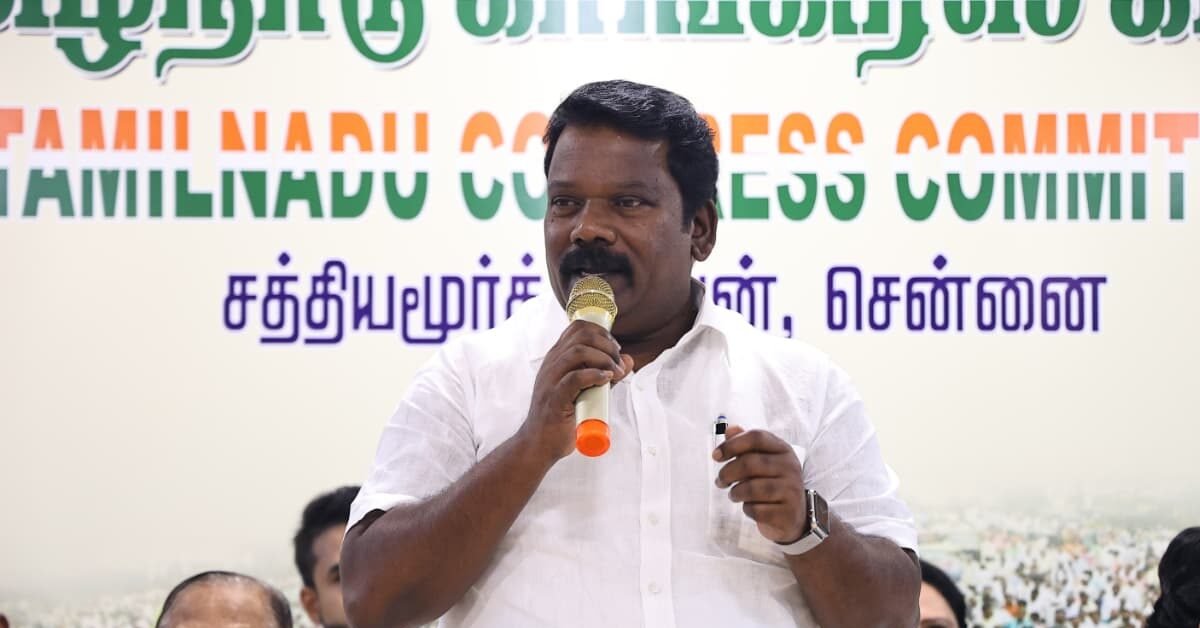 “தமிழர்களின் மீதான அவதூறு கருத்துக்கள் ஏற்றுக்கொள்ள முடியாதவை”- தமிழக காங்கிரஸ்  தலைவர் செல்வப்பெருந்தகை கண்டனம்!.