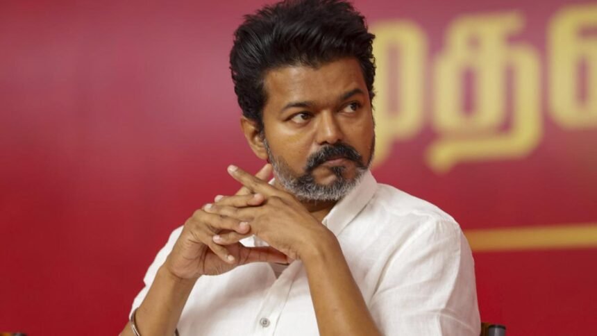 தவெக தலைவர் விஜய்