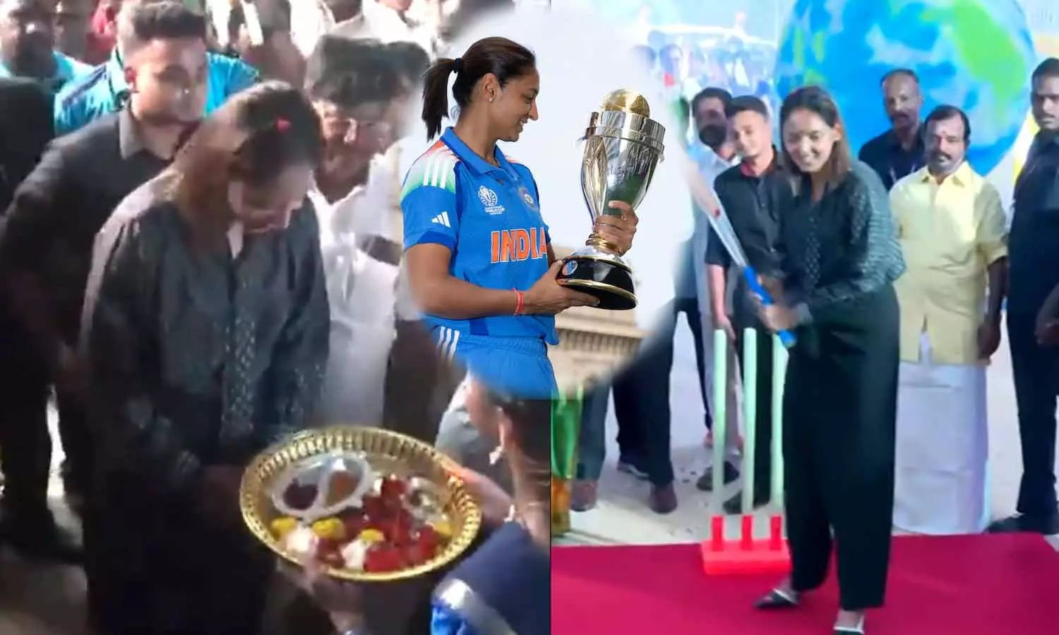 உலகக் கோப்பையை வென்ற இந்திய மகளிர் கேப்டன் ஹர்மன்ப்ரீத் கவுர் சென்னைக்கு வருகை! உற்சாக வரவேற்பு!